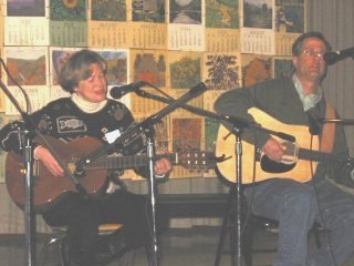 Songstress and guitars