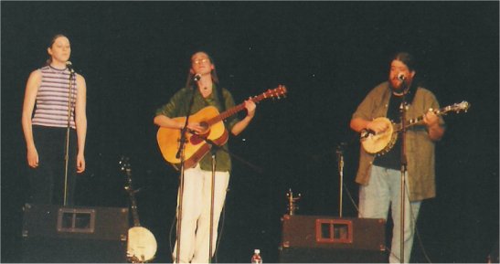 Libby Eddy, vocals; Rachel Eddy, guitar; Scott Phillips, banjo