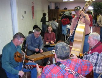 many musicians jamming