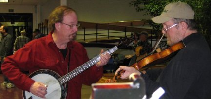 banjo and fiddle