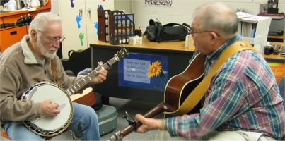 musicians jamming