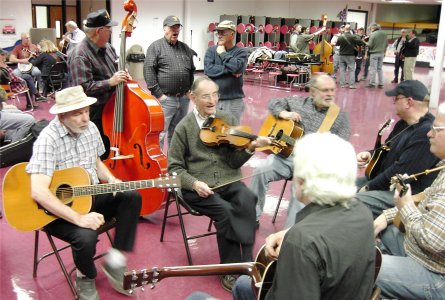 musicians jamming