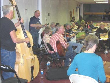 Banjo workshop conducted by Scott Phillips