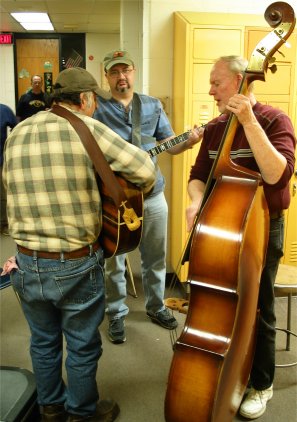 musicians jamming