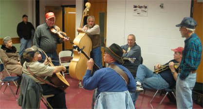 musicians jamming