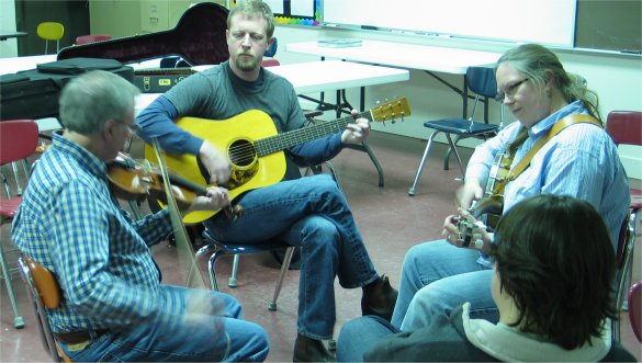 Musicians Jamming