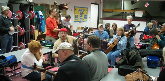 Musicians Jamming