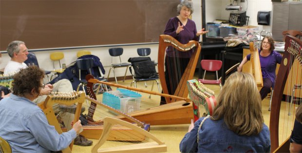 Harp Workshop - Cindy Lewellen and John Lozier